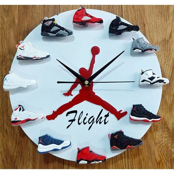 Slip Kickz  Accessories 12" Basketball Jordan 3D Magnetic Sneakers Clock