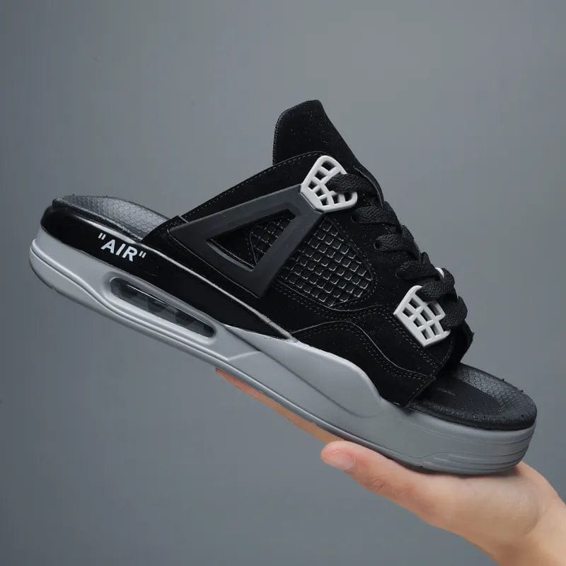 Slip Kickz Sandals New Adults Black Slip Kickz Sneaker Sliders for Men and Women