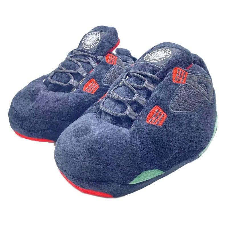Slip Kickz  Slippers One Size Fits All ( UK 3 - 10.5 ) / Black Green Black and Green Jordan Novelty Sneaker Slippers