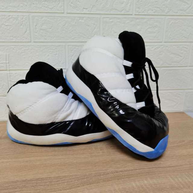 Slip Kickz  Slippers One Size Fits All (UK 3 - 10.5) / Blue Blue Retro Jordan Novelty Sneaker Slippers