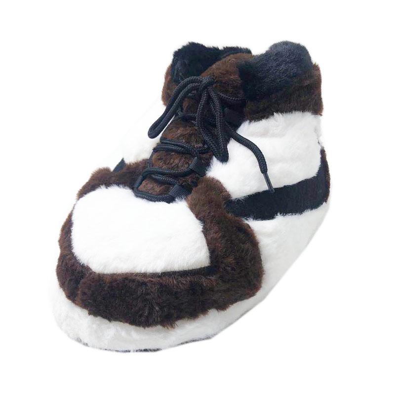 Slip Kickz  Slippers One Size Fits All ( UK Kids 10 - 3.5 ) Kids Travis Scott Inspired Novelty Sneaker Slippers